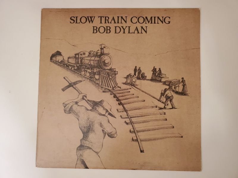 Bob Dylan Slow Train Coming vinyl record
